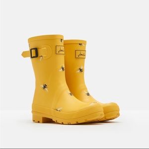NWT- Joules Molly Mid Height Rain Boots- size 10